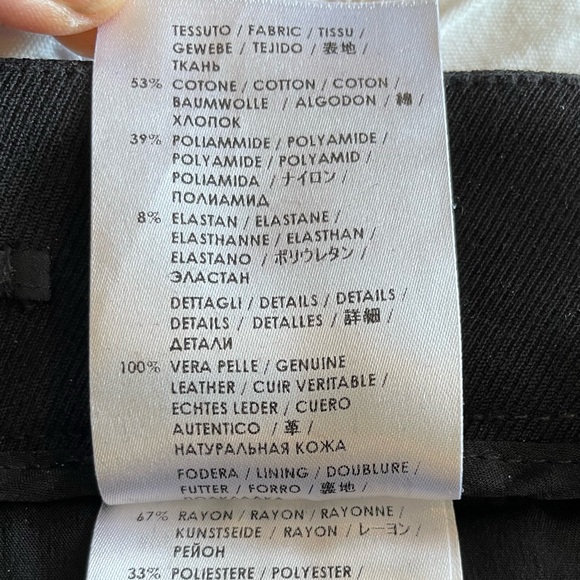 Gucci riding pant with leather and ankle zip - Picture 6 of 7